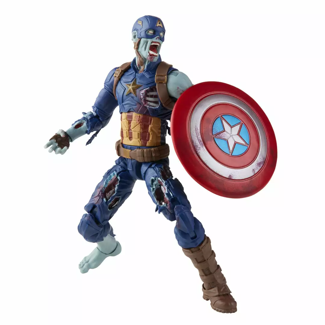 Marvel Legends Series Zombie Captain America 11 Marvel Legends Series Zombie Captain America
