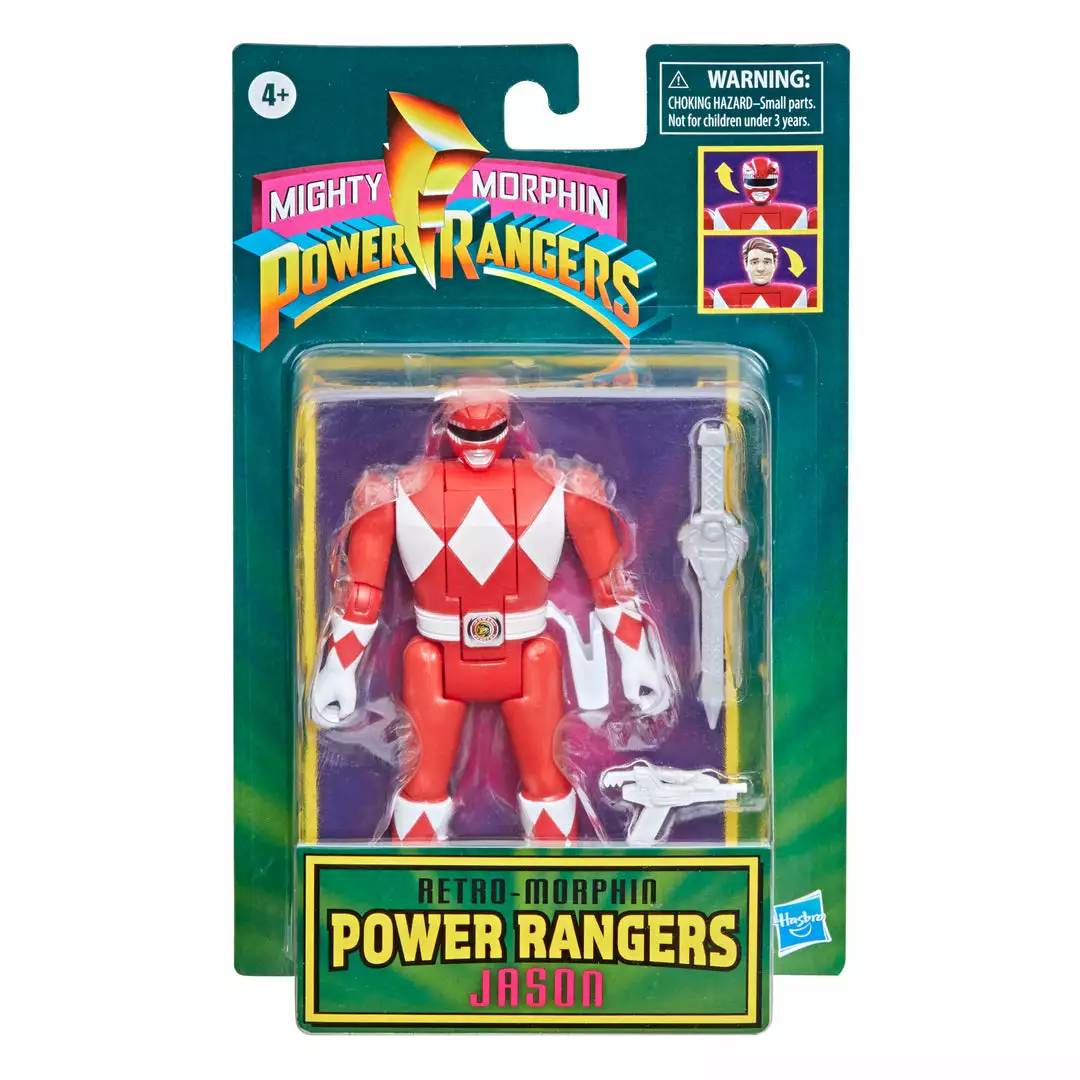 Power Rangers Retro-Morphin Red Ranger Jason Partner Exclusives 4 Power Rangers Retro-Morphin Red Ranger Jason Partner Exclusives