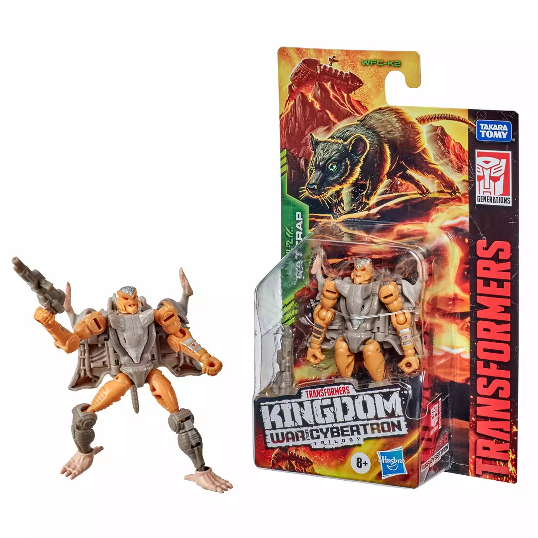 Transformers Generations War For Cybertron: Kingdom Core Class WFC-K2 Rattrap 5 Transformers Generations War For Cybertron: Kingdom Core Class WFC-K2 Rattrap