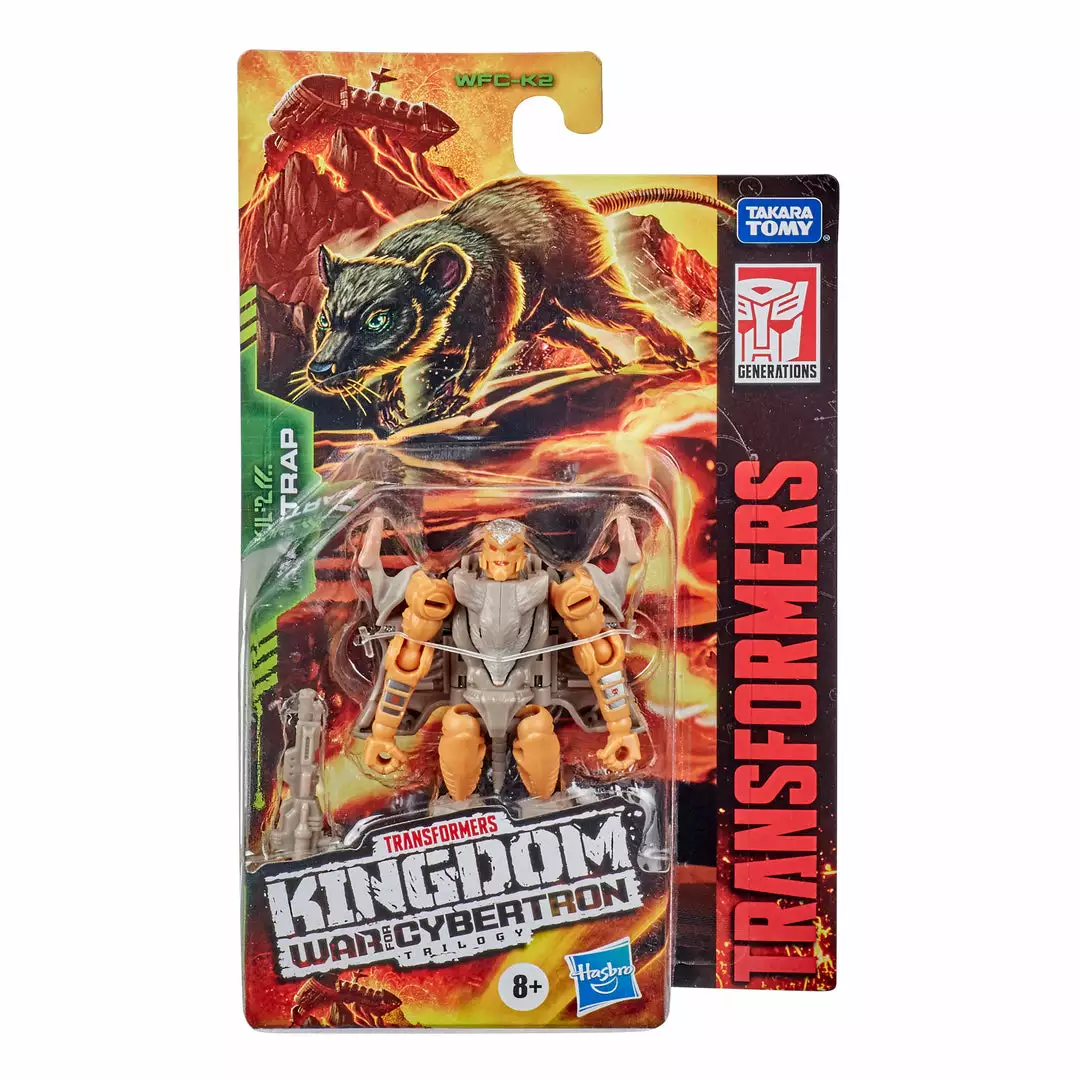 Transformers Generations War For Cybertron: Kingdom Core Class WFC-K2 Rattrap 8 Transformers Generations War For Cybertron: Kingdom Core Class WFC-K2 Rattrap