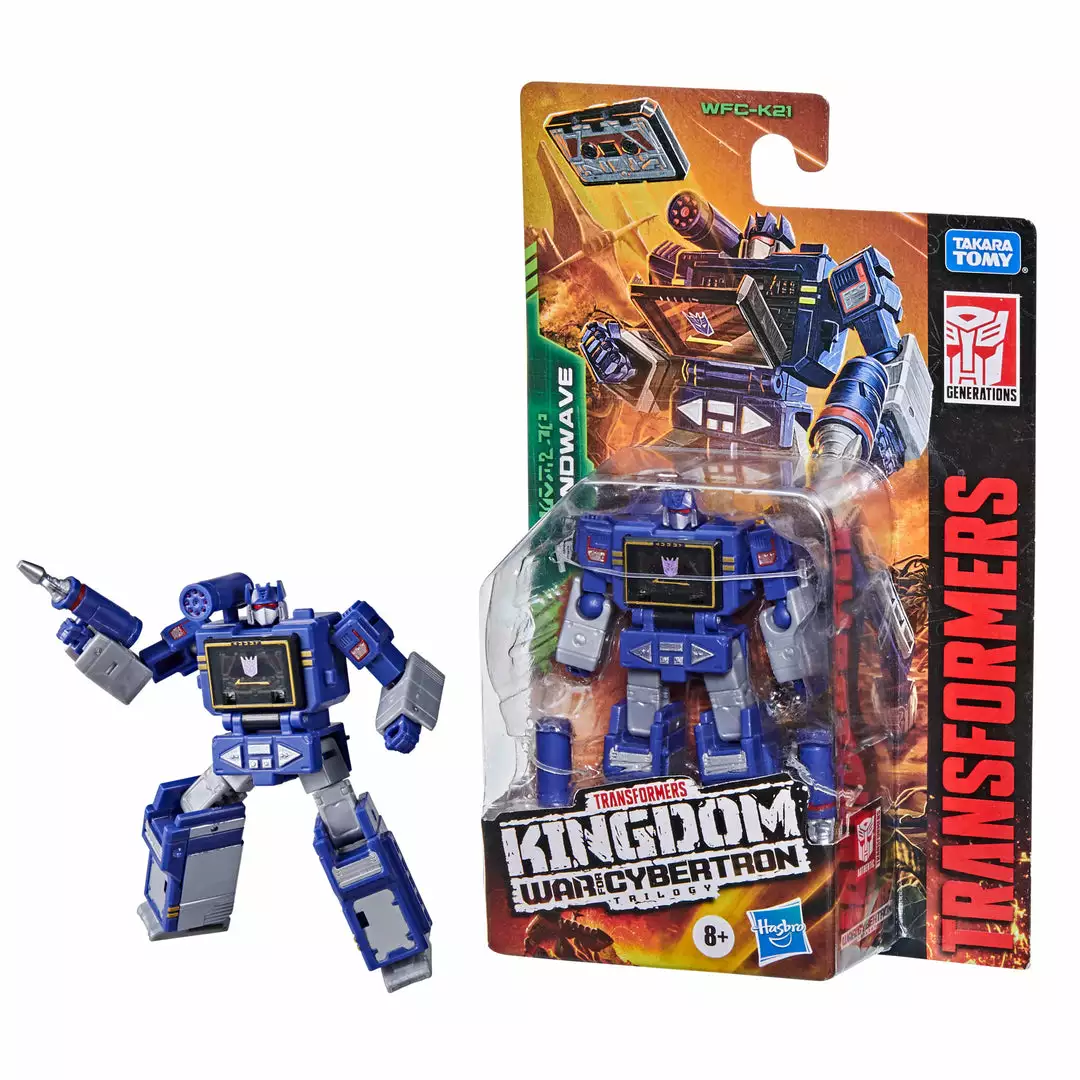 Transformers Generations War For Cybertron: Kingdom Core Class WFC-K21 Soundwave 9 Transformers Generations War For Cybertron: Kingdom Core Class WFC-K21 Soundwave