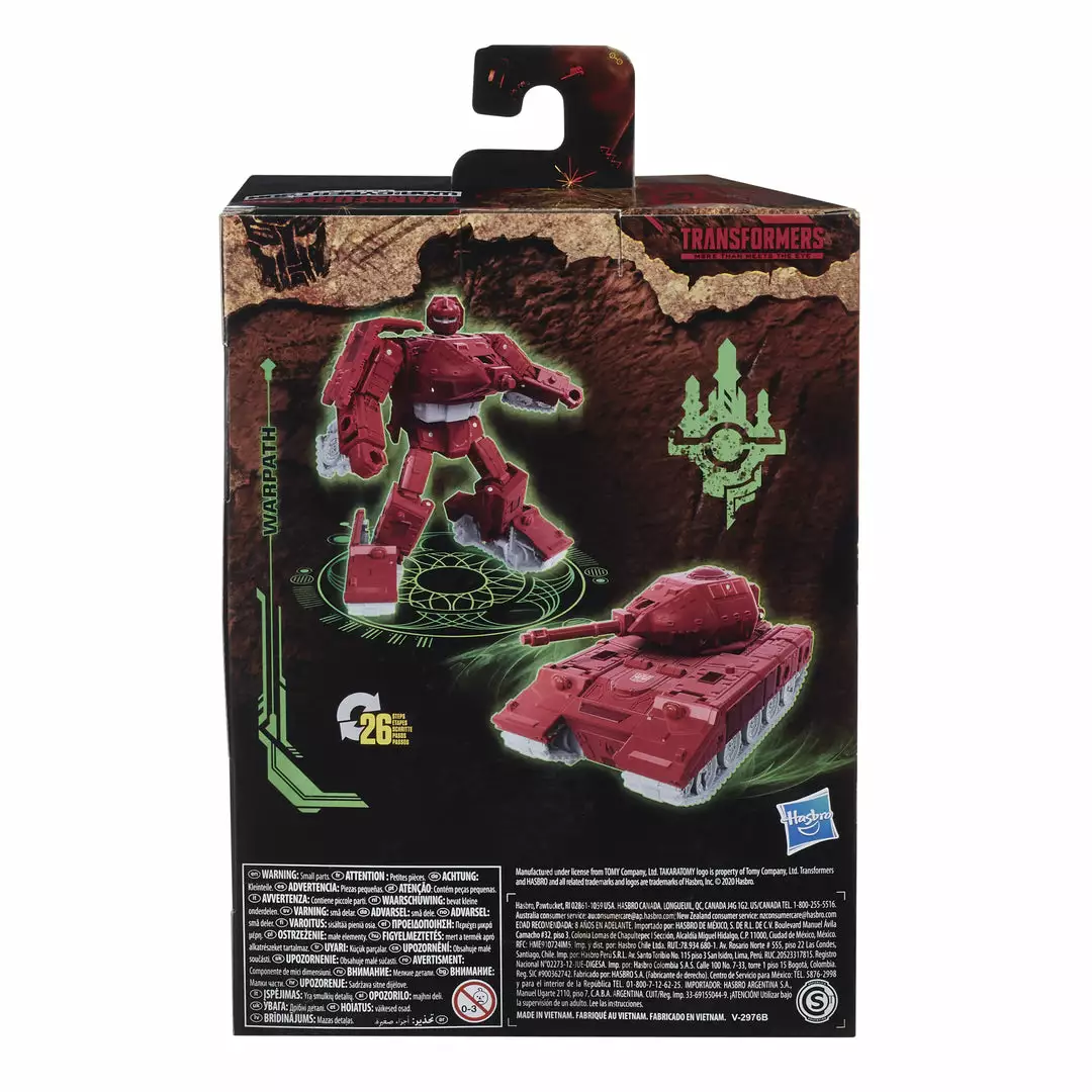 Transformers Generations War For Cybertron: Kingdom Deluxe WFC-K6 Warpath 4 Transformers Generations War For Cybertron: Kingdom Deluxe WFC-K6 Warpath