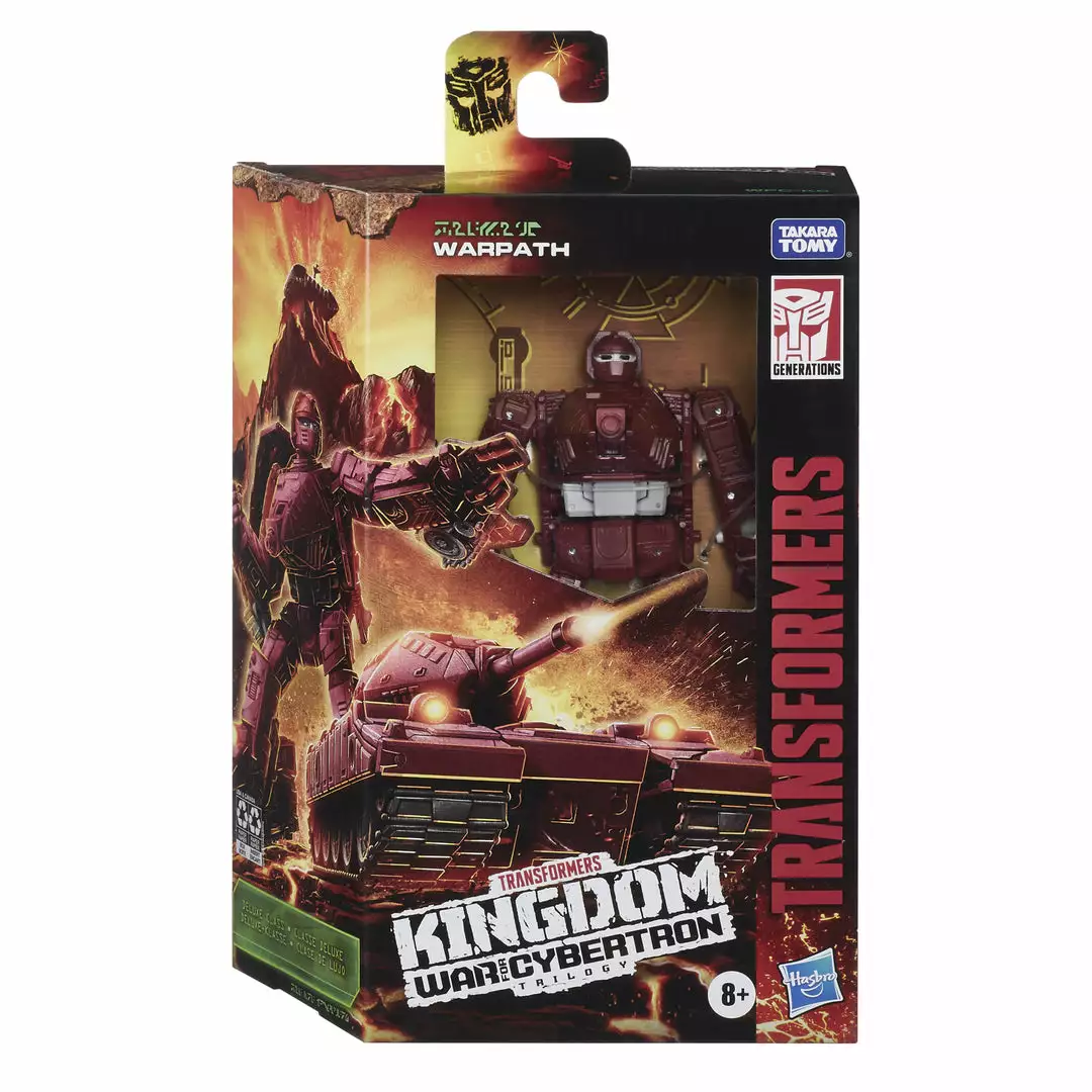 Transformers Generations War For Cybertron: Kingdom Deluxe WFC-K6 Warpath 6 Transformers Generations War For Cybertron: Kingdom Deluxe WFC-K6 Warpath