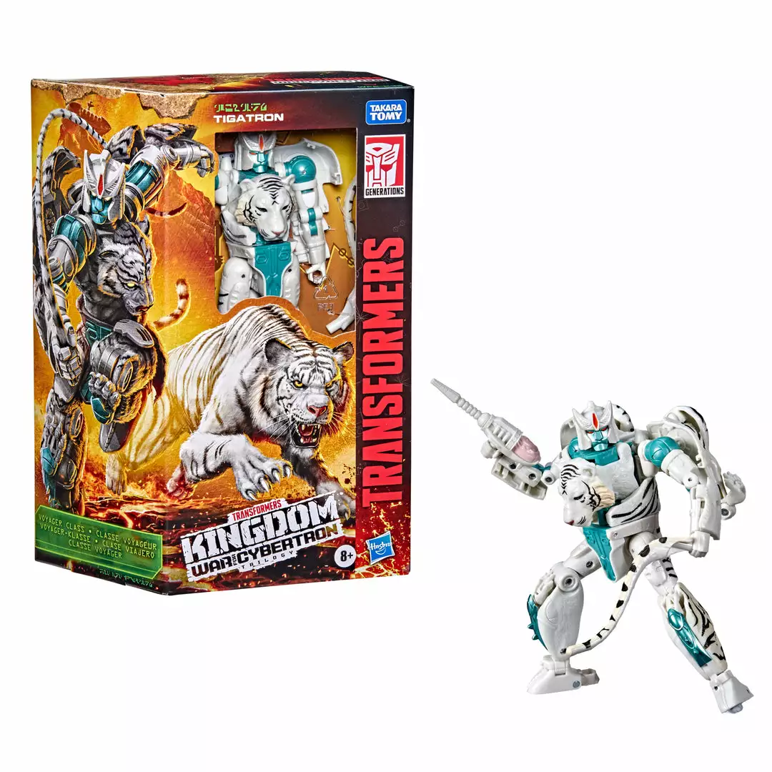 Transformers Generations War For Cybertron: Kingdom Voyager WFC-K35 Tigatron Back In Stock 5 Transformers Generations War For Cybertron: Kingdom Voyager WFC-K35 Tigatron Back In Stock