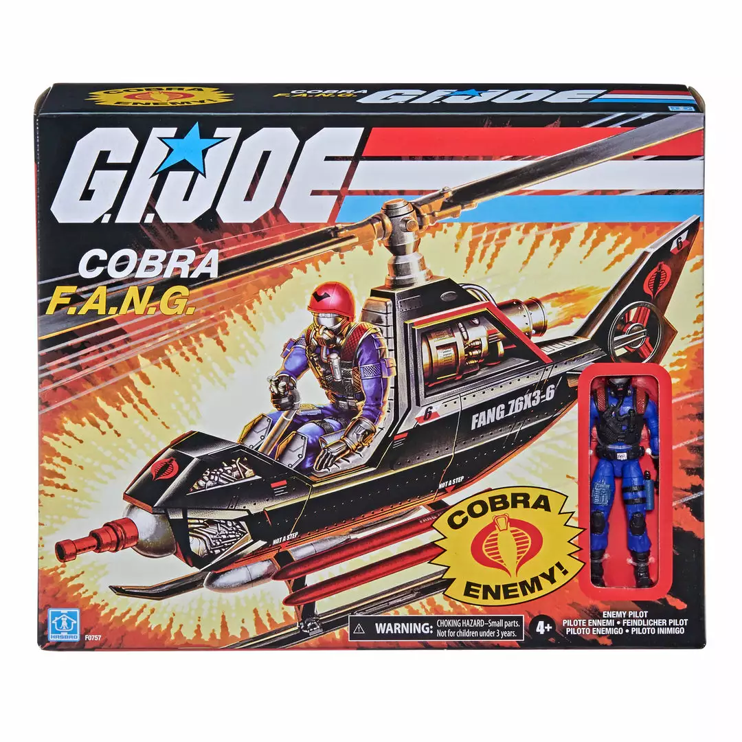 GI Joe Partner Exclusives G.I. Joe Retro Collection Cobra F.A.N.G. 6 GI Joe Partner Exclusives G.I. Joe Retro Collection Cobra F.A.N.G.
