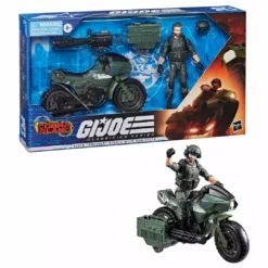 GI Joe G.I. Joe Classified Series Alvin “Breaker” Kinney With RAM Cycle
