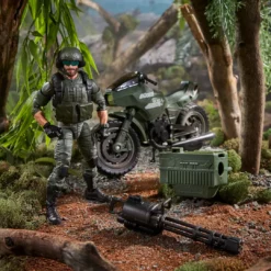 GI Joe G.I. Joe Classified Series Alvin “Breaker” Kinney With RAM Cycle