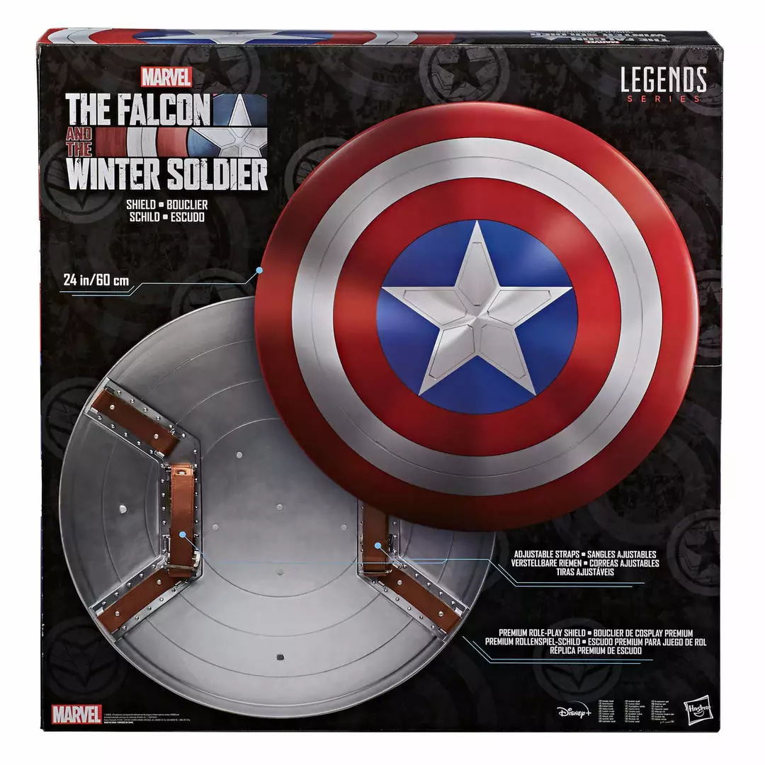 Marvel Legends Falcon And Winter Soldier Captain America Role Play Shield 4 Marvel Legends Falcon And Winter Soldier Captain America Role Play Shield