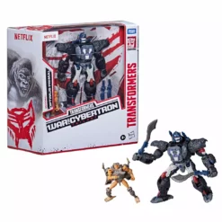 Transformers War For Cybertron Series-Inspired Optimus Primal And Rattrap 11 Transformers War For Cybertron Series-Inspired Optimus Primal And Rattrap