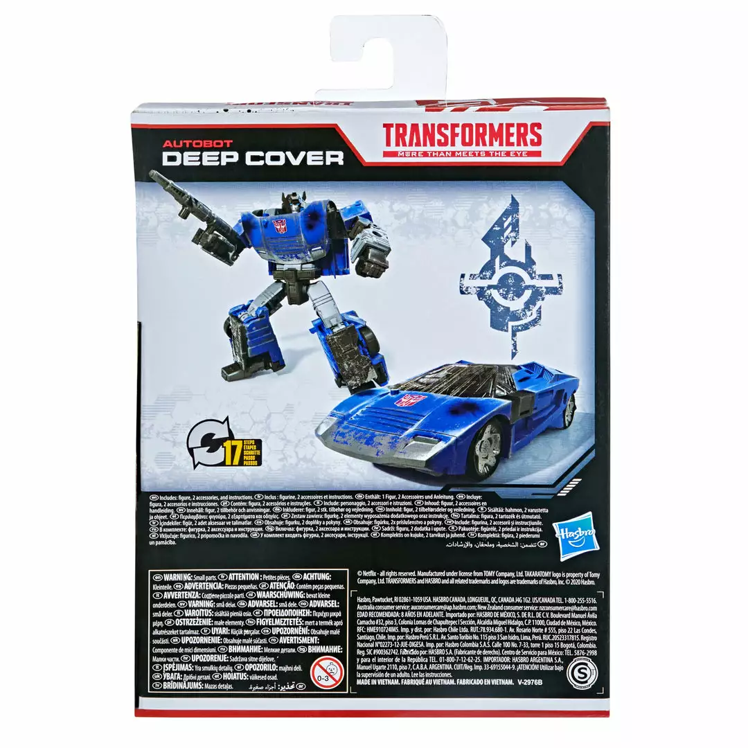 Transformers Generations War For Cybertron Series-Inspired Deep Cover 4 Transformers Generations War For Cybertron Series-Inspired Deep Cover
