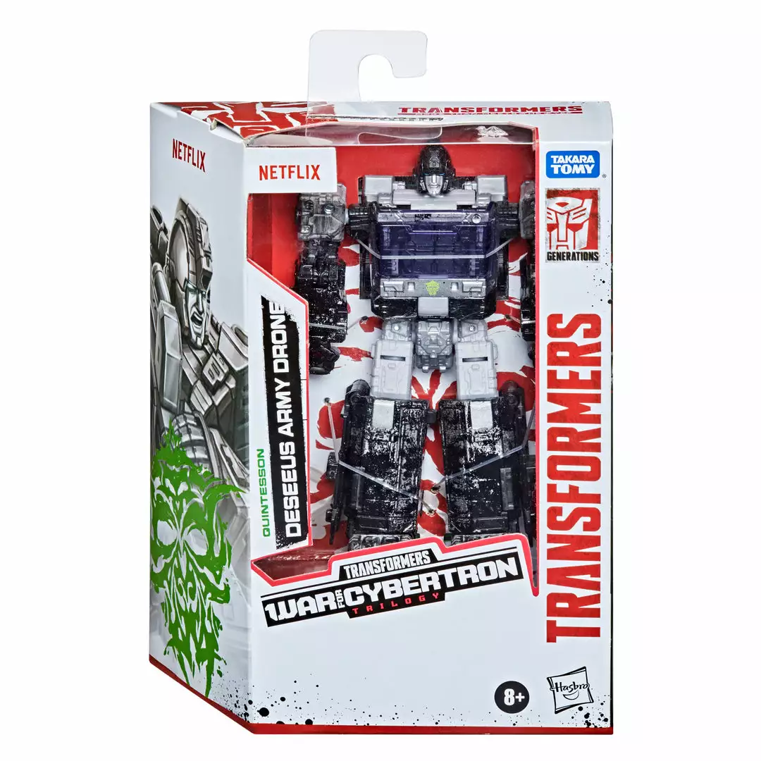 Partner Exclusives Transformers Generations War For Cybertron Series-Inspired Deseeus Army Drone 8 Partner Exclusives Transformers Generations War For Cybertron Series-Inspired Deseeus Army Drone