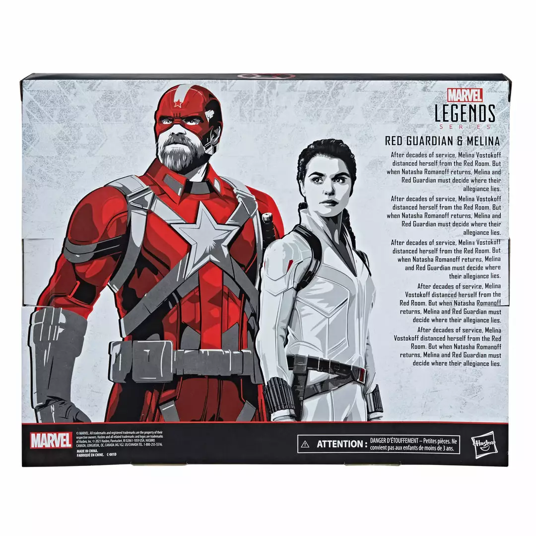 Marvel Legends Series Red Guardian & Melina Vostokoff 2-Pack 4 Marvel Legends Series Red Guardian & Melina Vostokoff 2-Pack