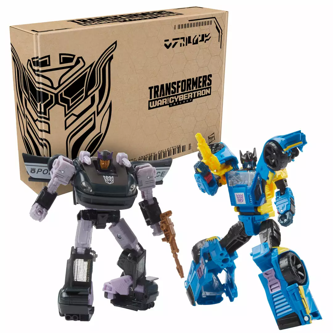 Transformers Generations War For Cybertron Galactic Odyssey Collection Dominus Criminal Pursuit 2-Pack 4 Transformers Generations War For Cybertron Galactic Odyssey Collection Dominus Criminal Pursuit 2-Pack