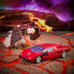 Transformers Generations War For Cybertron: Kingdom Battle Across Time Collection Deluxe WFC-K42 Sideswipe & Maximal Skywarp Partner Exclusives