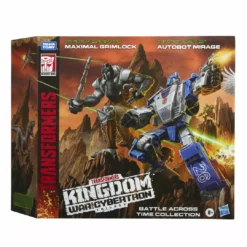 Partner Exclusives Transformers Generations War For Cybertron: Kingdom Battle Across Time Collection Deluxe WFC-K40 Autobot Mirage & Maximal Grimlock 17 Partner Exclusives Transformers Generations War For Cybertron: Kingdom Battle Across Time Collection Deluxe WFC-K40 Autobot Mirage & Maximal Grimlock