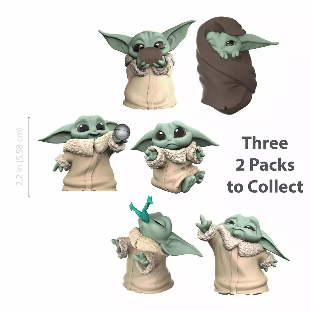 Star Wars The Bounty Collection, The Child 2.2-Inch Collectible Figures 6 Star Wars The Bounty Collection, The Child 2.2-Inch Collectible Figures