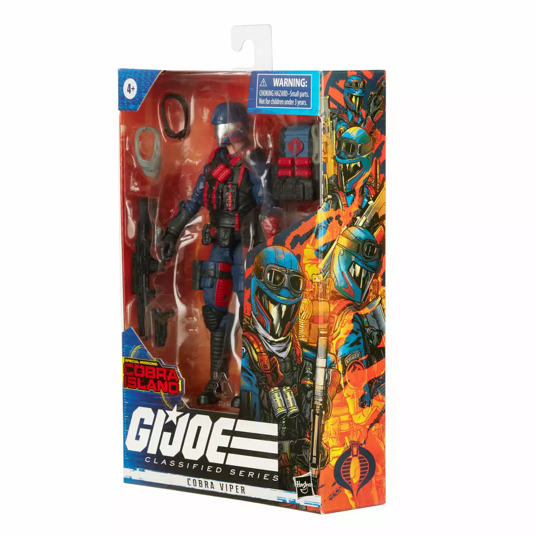 GI Joe Partner Exclusives G.I. Joe Classified Series Special Missions: Cobra Island Cobra Viper 4 GI Joe Partner Exclusives G.I. Joe Classified Series Special Missions: Cobra Island Cobra Viper