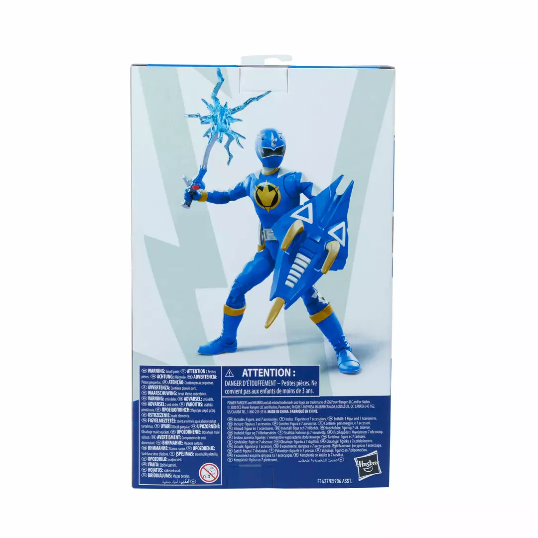 Power Rangers Lightning Collection Dino Thunder Blue Ranger Figure 4 Power Rangers Lightning Collection Dino Thunder Blue Ranger Figure