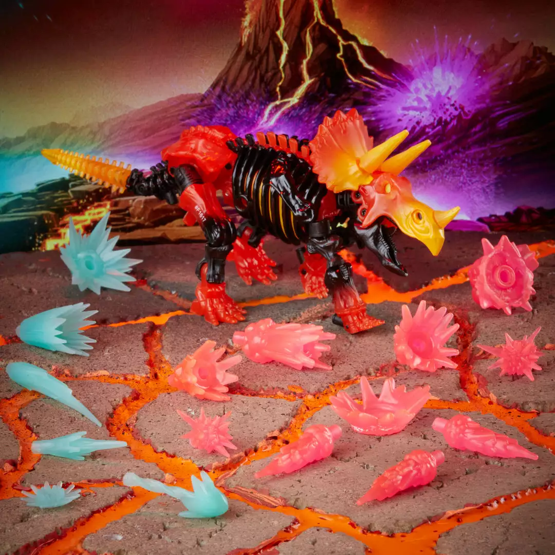 Back In Stock Transformers Generations War For Cybertron Deluxe WFC-K39 Tricranius Beast Power Fire Blasts Collection Pack 7 Back In Stock Transformers Generations War For Cybertron Deluxe WFC-K39 Tricranius Beast Power Fire Blasts Collection Pack