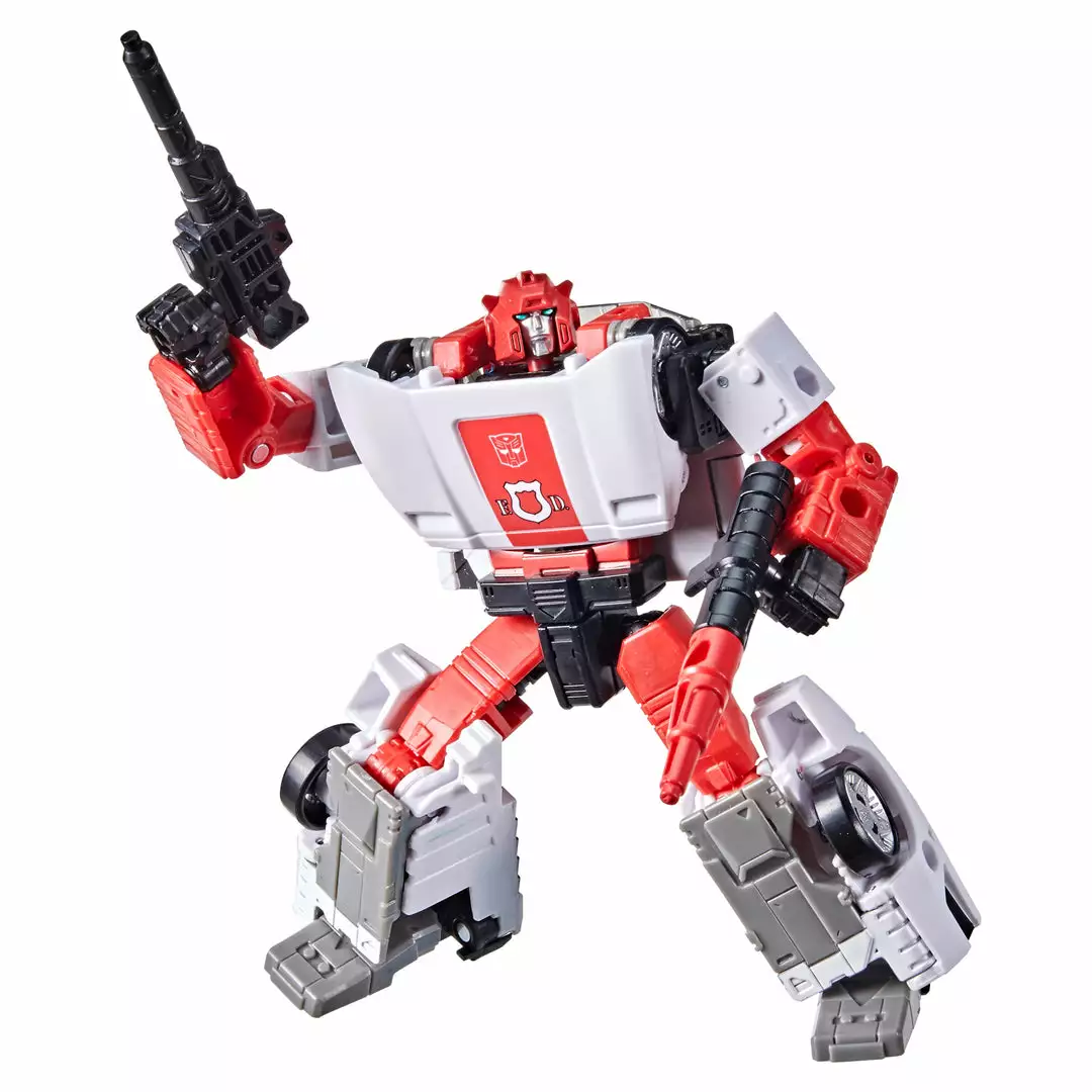 Transformers Generations War For Cybertron: Kingdom Deluxe WFC-K38 Red Alert Partner Exclusives 3 Transformers Generations War For Cybertron: Kingdom Deluxe WFC-K38 Red Alert Partner Exclusives