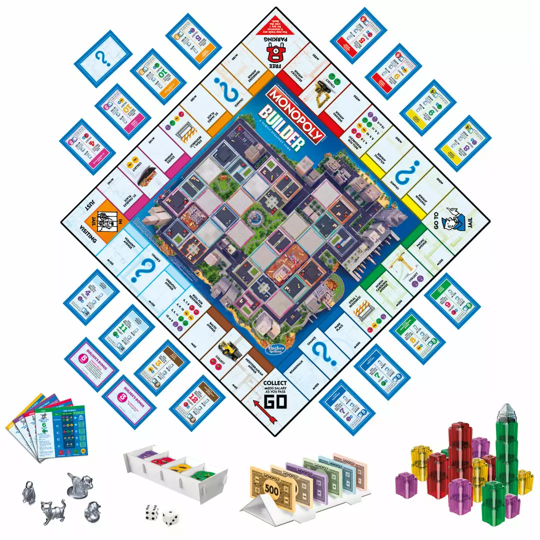 Other Brands Monopoly Builder Game 4 Other Brands Monopoly Builder Game