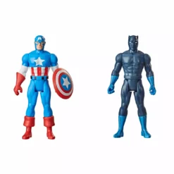 Marvel Legends RETRO 3.75 Captain America & Black Panther (Hasbro Pulse Exclusive) Hasbro Pulse Exclusives
