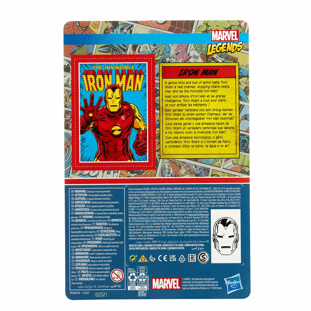Marvel Legends RETRO 3.75 Iron Man & Marvel’s Cyclops (Hasbro Pulse Exclusive) Hasbro Pulse Exclusives 4 Marvel Legends RETRO 3.75 Iron Man & Marvel’s Cyclops (Hasbro Pulse Exclusive) Hasbro Pulse Exclusives