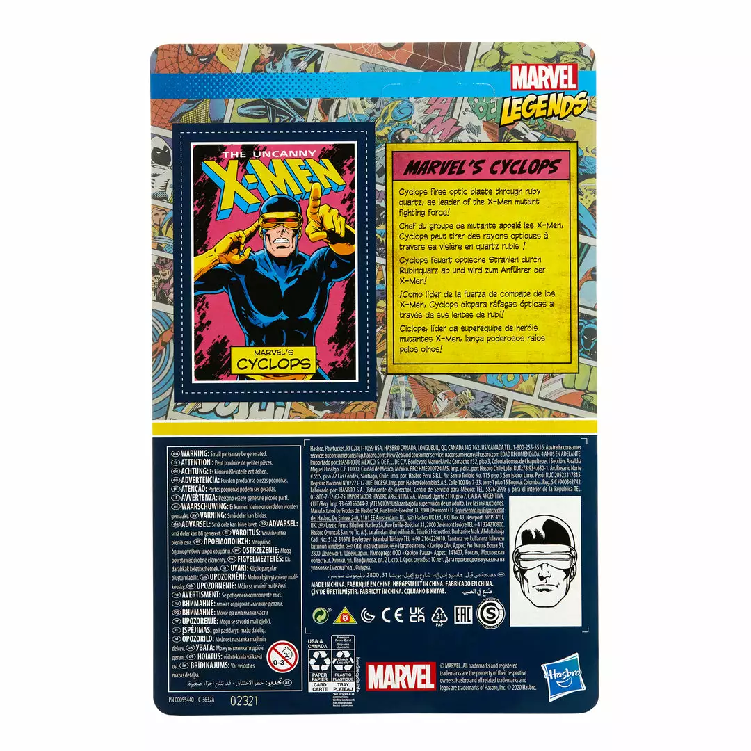 Marvel Legends RETRO 3.75 Iron Man & Marvel’s Cyclops (Hasbro Pulse Exclusive) Hasbro Pulse Exclusives 11 Marvel Legends RETRO 3.75 Iron Man & Marvel’s Cyclops (Hasbro Pulse Exclusive) Hasbro Pulse Exclusives