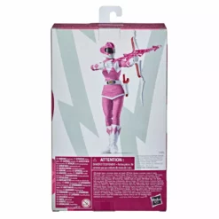 Power Rangers Lightning Collection Mighty Morphin Metallic Armor Pink Ranger Figure (Hasbro Pulse Exclusive)