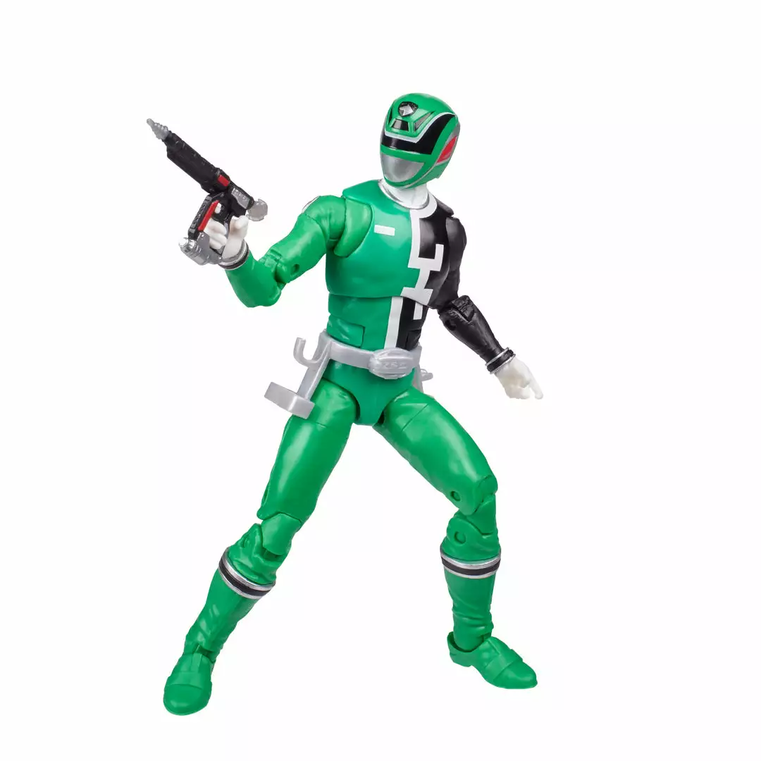 Power Rangers Lightning Collection S.P.D. Green Ranger Figure 8 Power Rangers Lightning Collection S.P.D. Green Ranger Figure