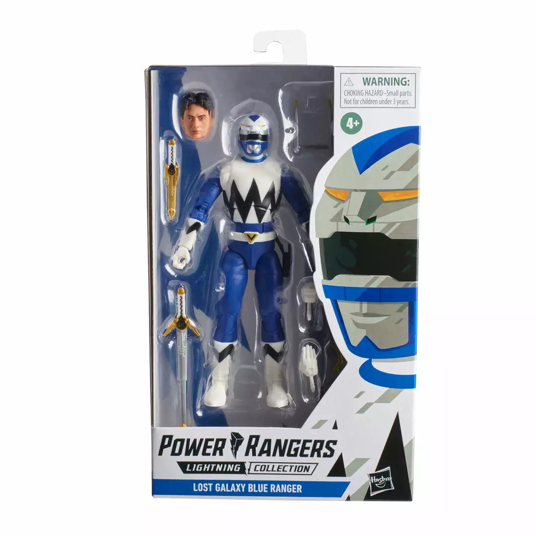 Power Rangers Lightning Collection Lost Galaxy Blue Ranger Figure 7 Power Rangers Lightning Collection Lost Galaxy Blue Ranger Figure