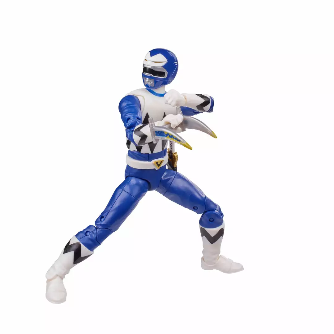 Power Rangers Lightning Collection Lost Galaxy Blue Ranger Figure 6 Power Rangers Lightning Collection Lost Galaxy Blue Ranger Figure