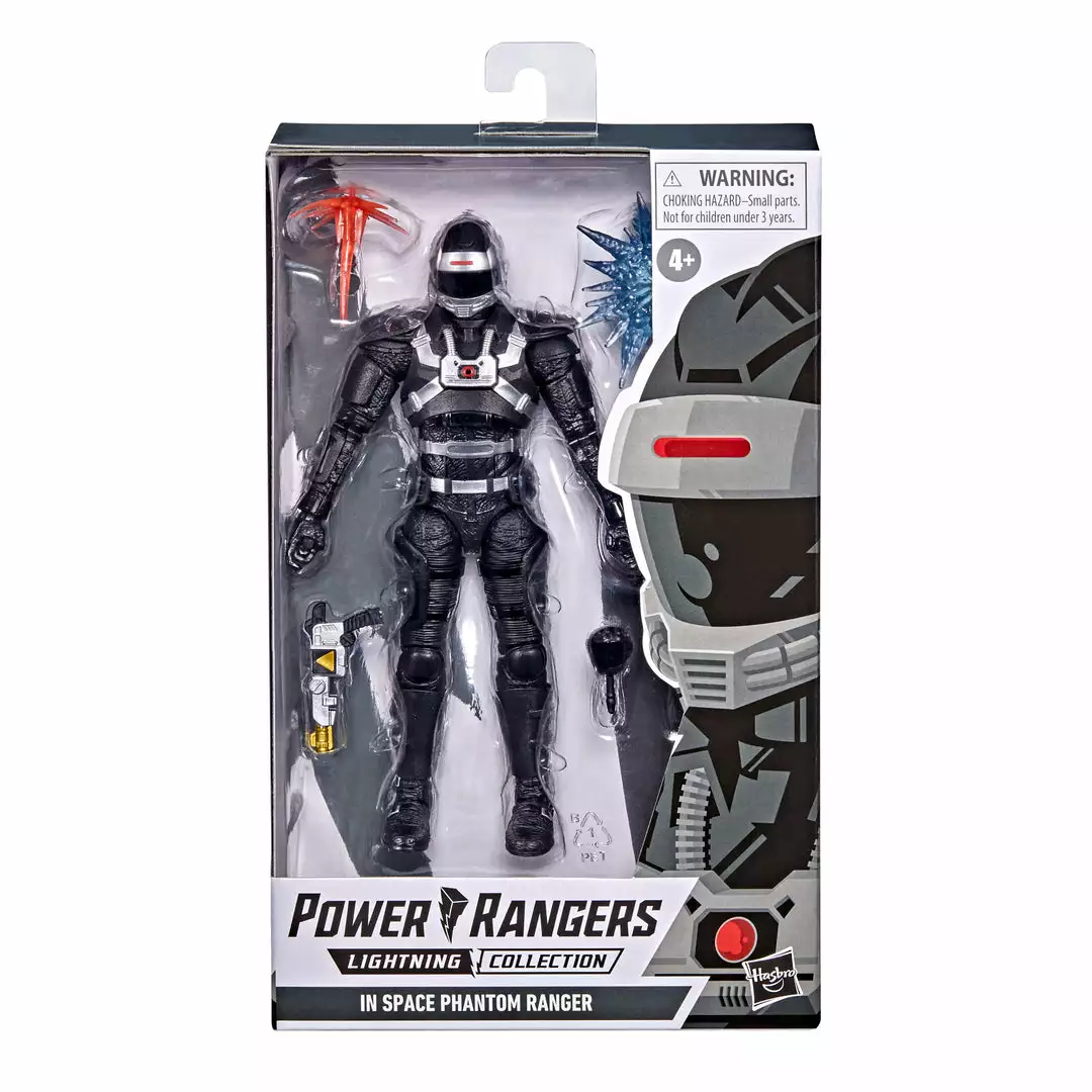 Power Rangers Lightning Collection In Space Phantom Ranger Figure 4 Power Rangers Lightning Collection In Space Phantom Ranger Figure