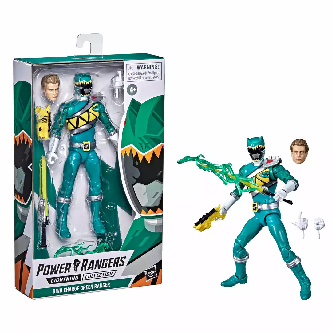 Power Rangers Lightning Collection Dino Charge Green Ranger Figure 5 Power Rangers Lightning Collection Dino Charge Green Ranger Figure
