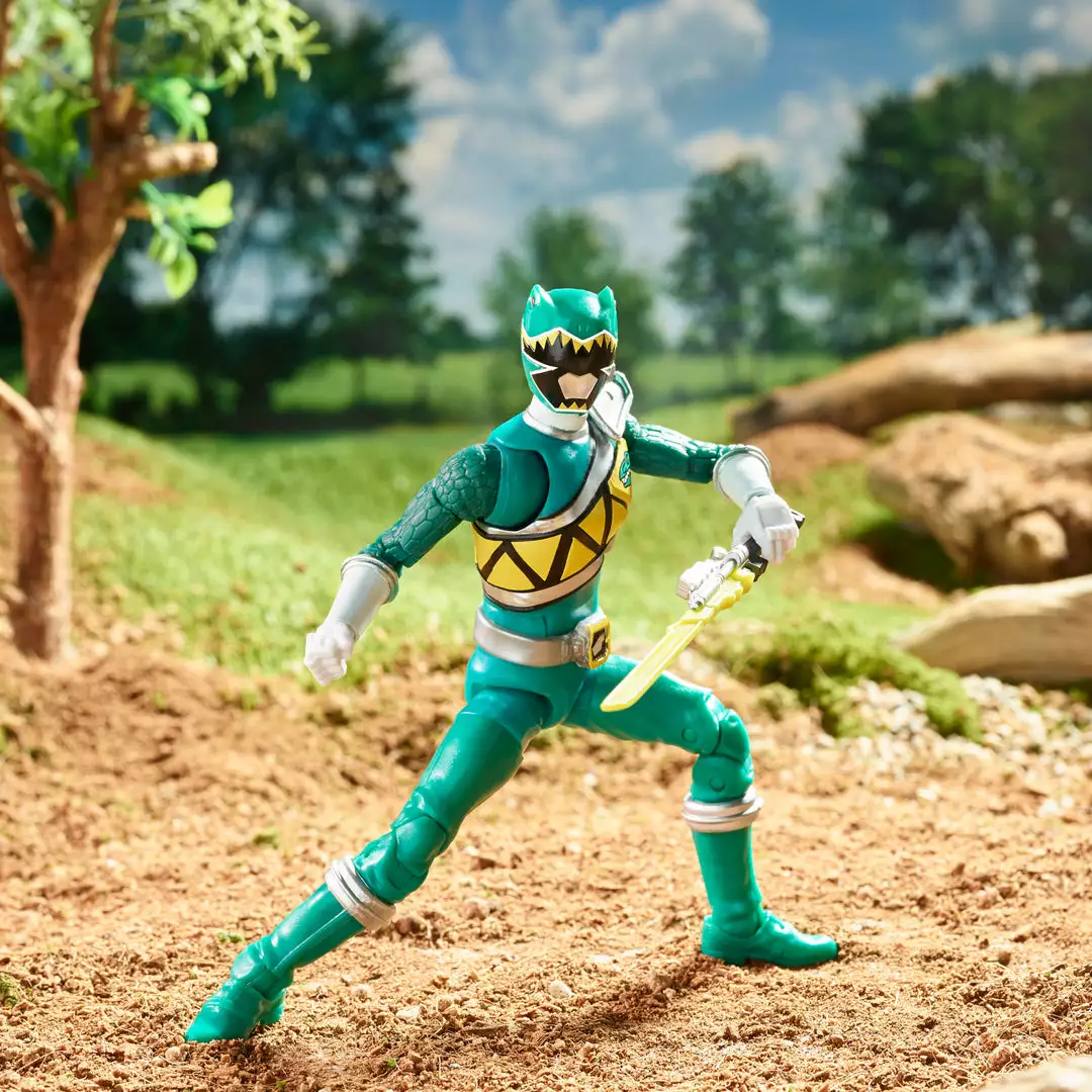 Power Rangers Lightning Collection Dino Charge Green Ranger Figure 6 Power Rangers Lightning Collection Dino Charge Green Ranger Figure