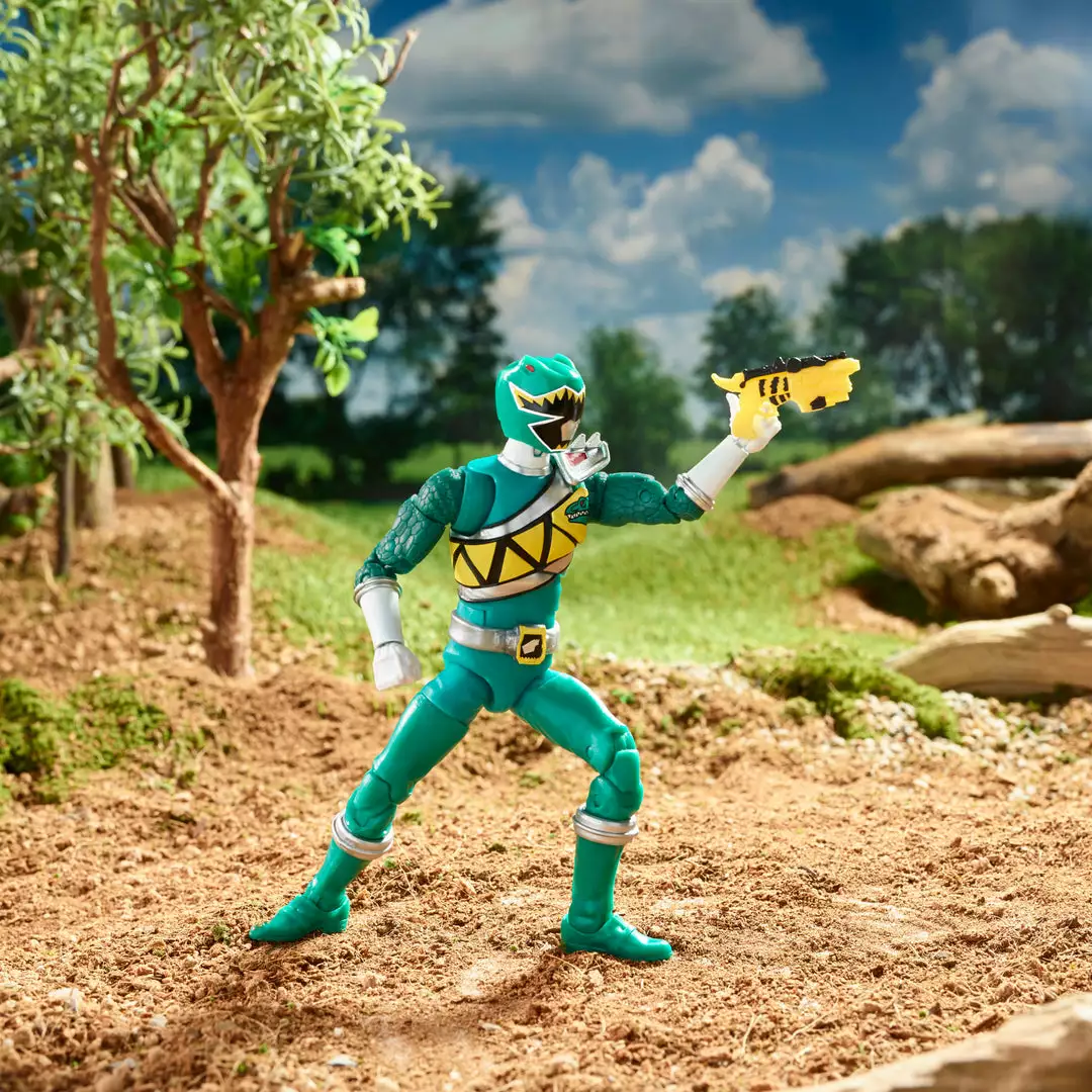 Power Rangers Lightning Collection Dino Charge Green Ranger Figure 8 Power Rangers Lightning Collection Dino Charge Green Ranger Figure