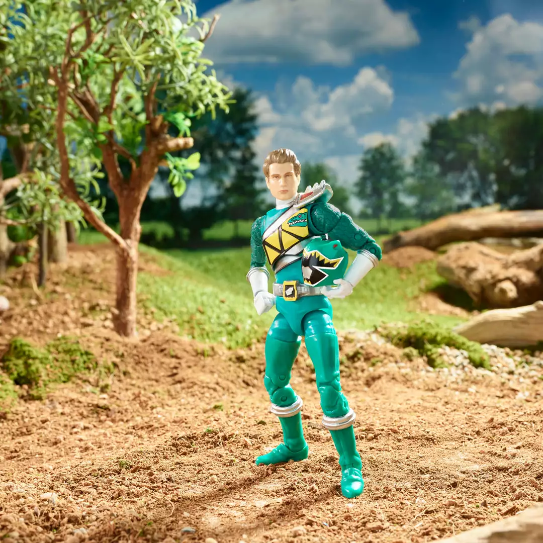 Power Rangers Lightning Collection Dino Charge Green Ranger Figure 9 Power Rangers Lightning Collection Dino Charge Green Ranger Figure