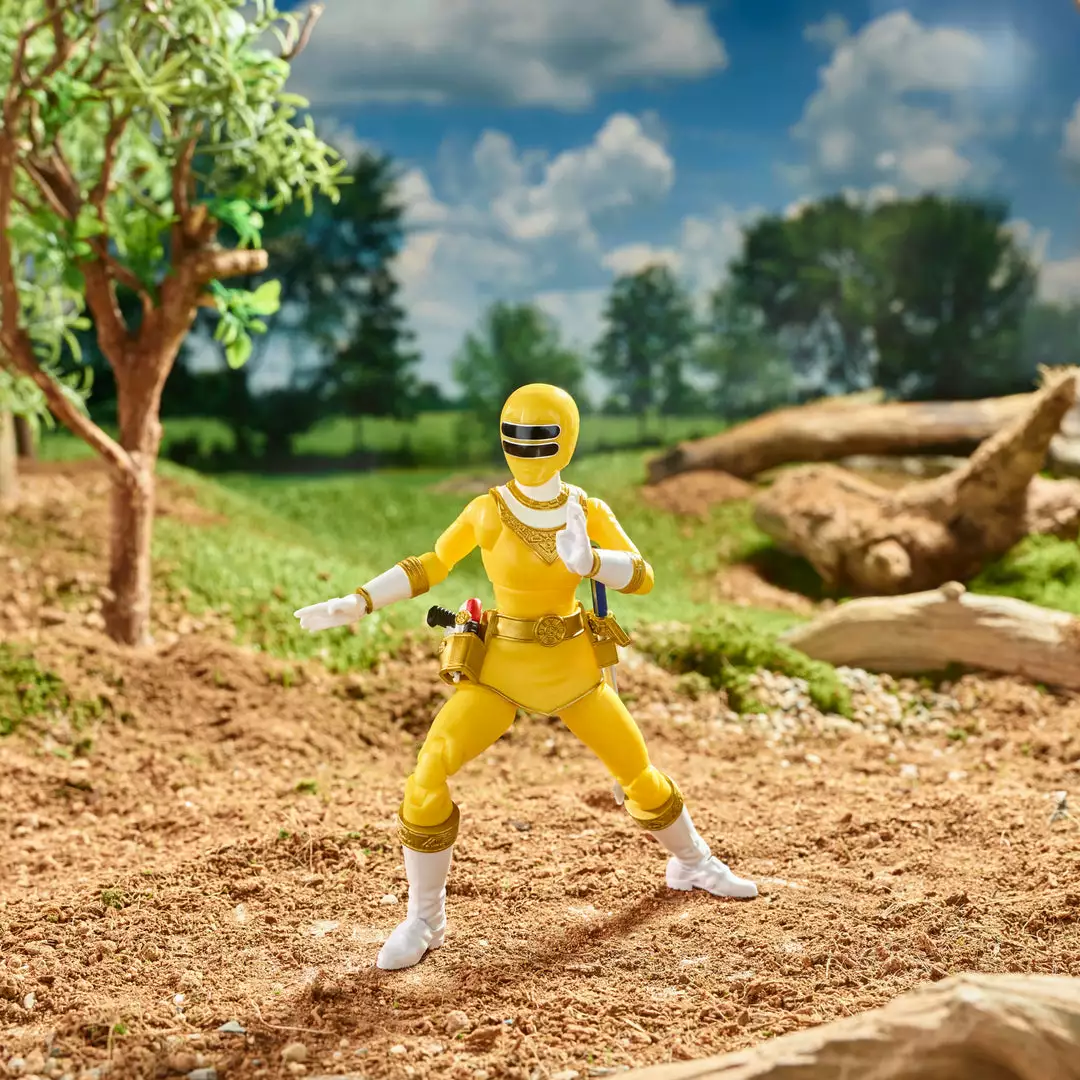 Power Rangers Lightning Collection Zeo Yellow Ranger Figure 9 Power Rangers Lightning Collection Zeo Yellow Ranger Figure
