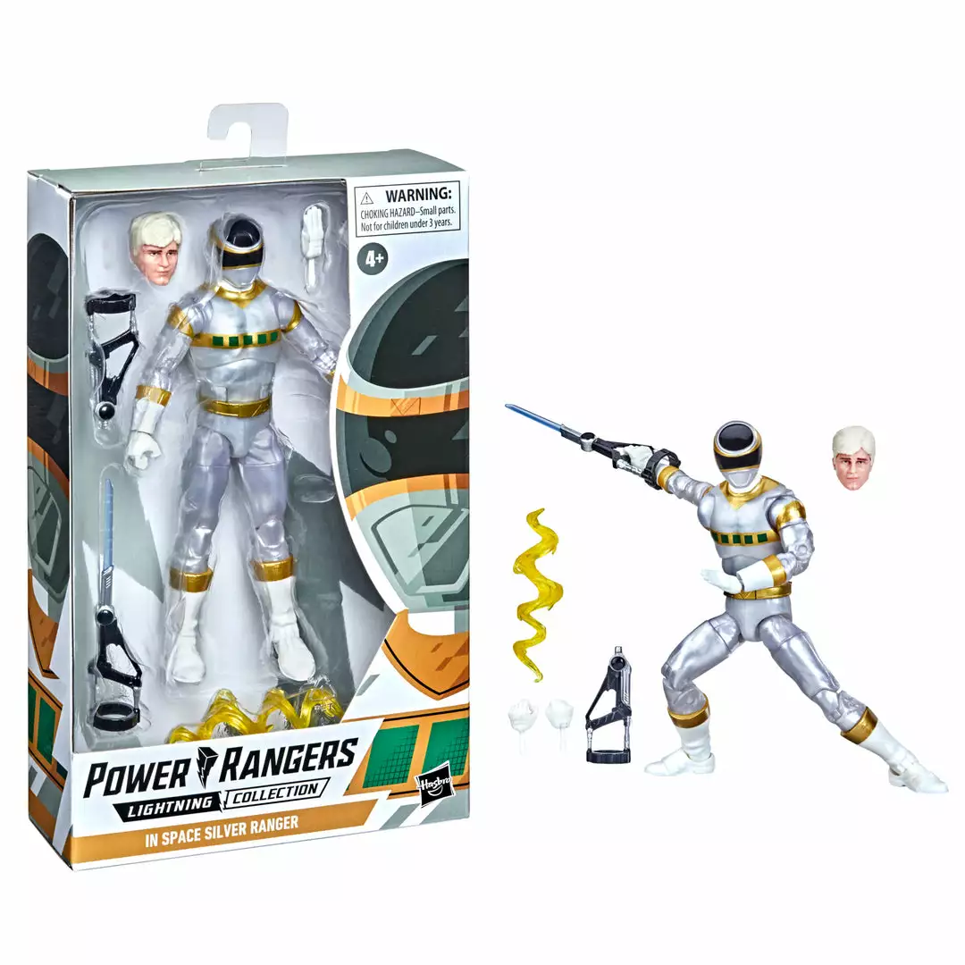 Power Rangers Lightning Collection In Space Silver Ranger Figure Partner Exclusives 14 Power Rangers Lightning Collection In Space Silver Ranger Figure Partner Exclusives