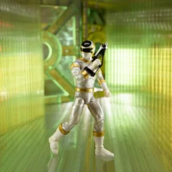 Power Rangers Lightning Collection In Space Silver Ranger Figure Partner Exclusives