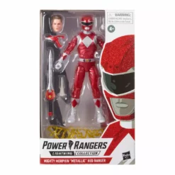 Power Rangers Lightning Collection Mighty Morphin Metallic Red Ranger (Hasbro Pulse Exclusive)