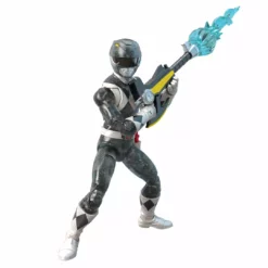 Hasbro Pulse Exclusives Power Rangers Lightning Collection Mighty Morphin Metallic Black Ranger (Hasbro Pulse Exclusive)