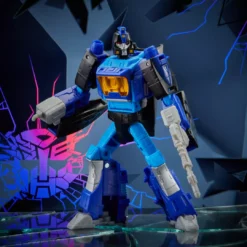 Transformers Generations Shattered Glass Collection Blurr & IDW’s Shattered Glass—Blurr (Exclusive Hasbro Pulse UV Foil Variant Cover)