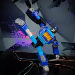 Transformers Generations Shattered Glass Collection Blurr & IDW’s Shattered Glass—Blurr (Exclusive Hasbro Pulse UV Foil Variant Cover)