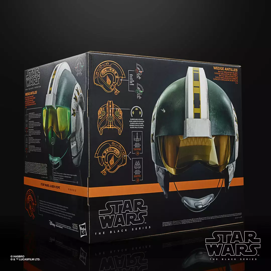 Star Wars The Black Series Wedge Antilles Battle Simulation Helmet 8 Star Wars The Black Series Wedge Antilles Battle Simulation Helmet