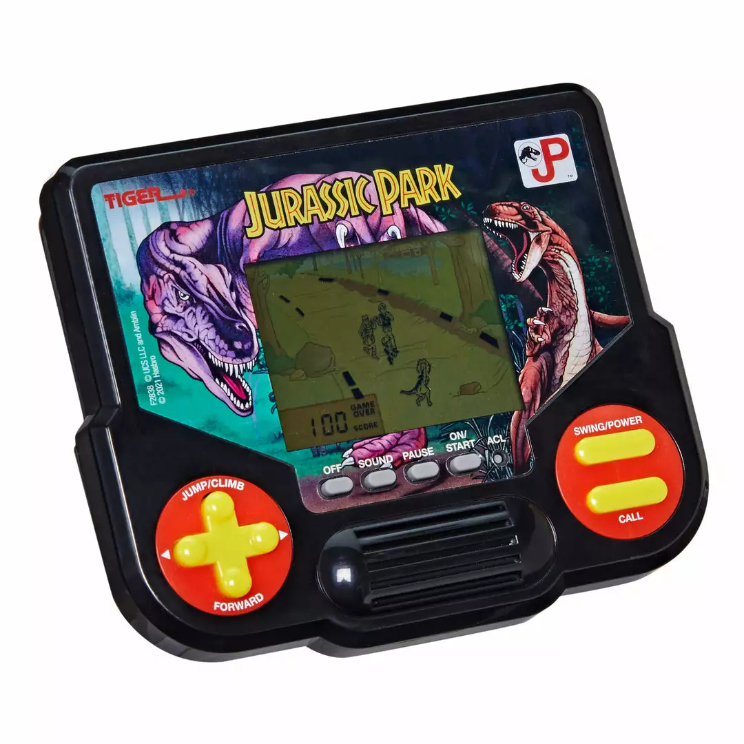 Hasbro Gaming Other Brands Tiger Electronics Jurassic Park Electronic LCD Video Game 3 Hasbro Gaming Other Brands Tiger Electronics Jurassic Park Electronic LCD Video Game