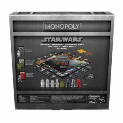 Hasbro Pulse Exclusives Monopoly: Star Wars The Mandalorian Edition Game With Figure