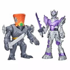 Power Rangers Dino Fury Battle Attackers Void Knight Vs. Snageye