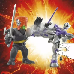 Power Rangers Dino Fury Battle Attackers Void Knight Vs. Snageye