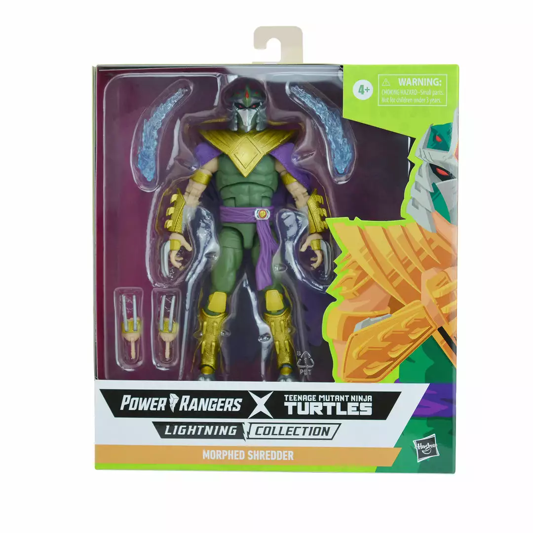 Power Rangers X Teenage Mutant Ninja Turtles Lightning Collection Morphed Shredder 6 Power Rangers X Teenage Mutant Ninja Turtles Lightning Collection Morphed Shredder